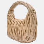 Wander Matelassé Shoulder Bag Beige