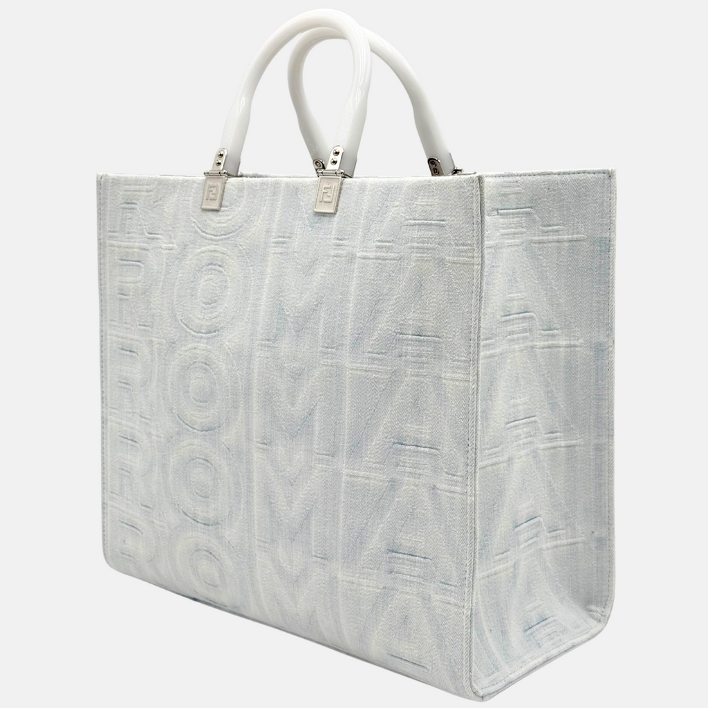 Fendi by Marc Jacobs Sunshine Shopper Tote Denim Large