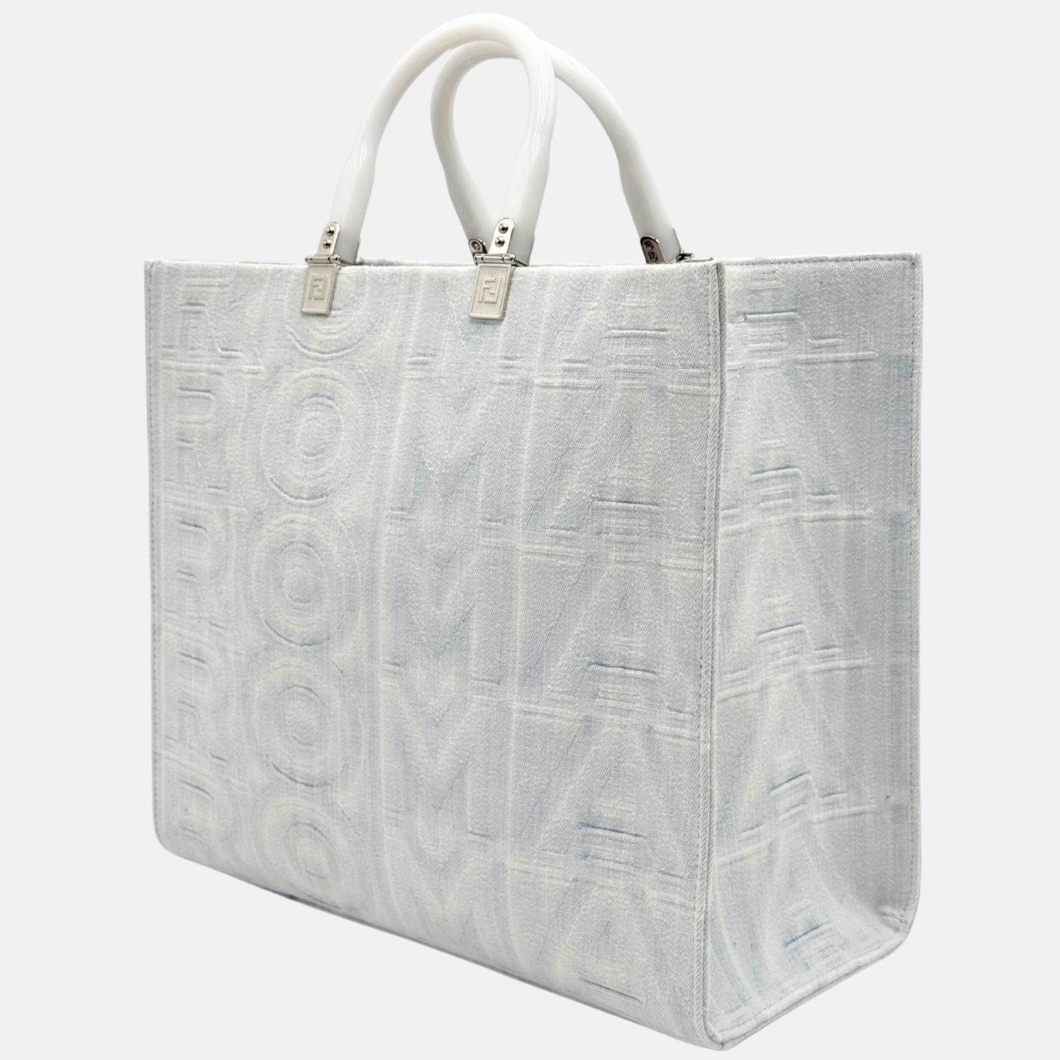 Fendi by Marc Jacobs Sunshine Shopper Tote Denim Large