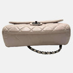 Classic Flap Bag Light Grey Aged Calfskin