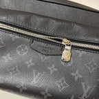 LOUIS VUITTON OUTDOOR MEN'S MONOGRAM POSTMAN BAG