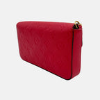 Pochette Felicie Chain Wallet Red Empreinte