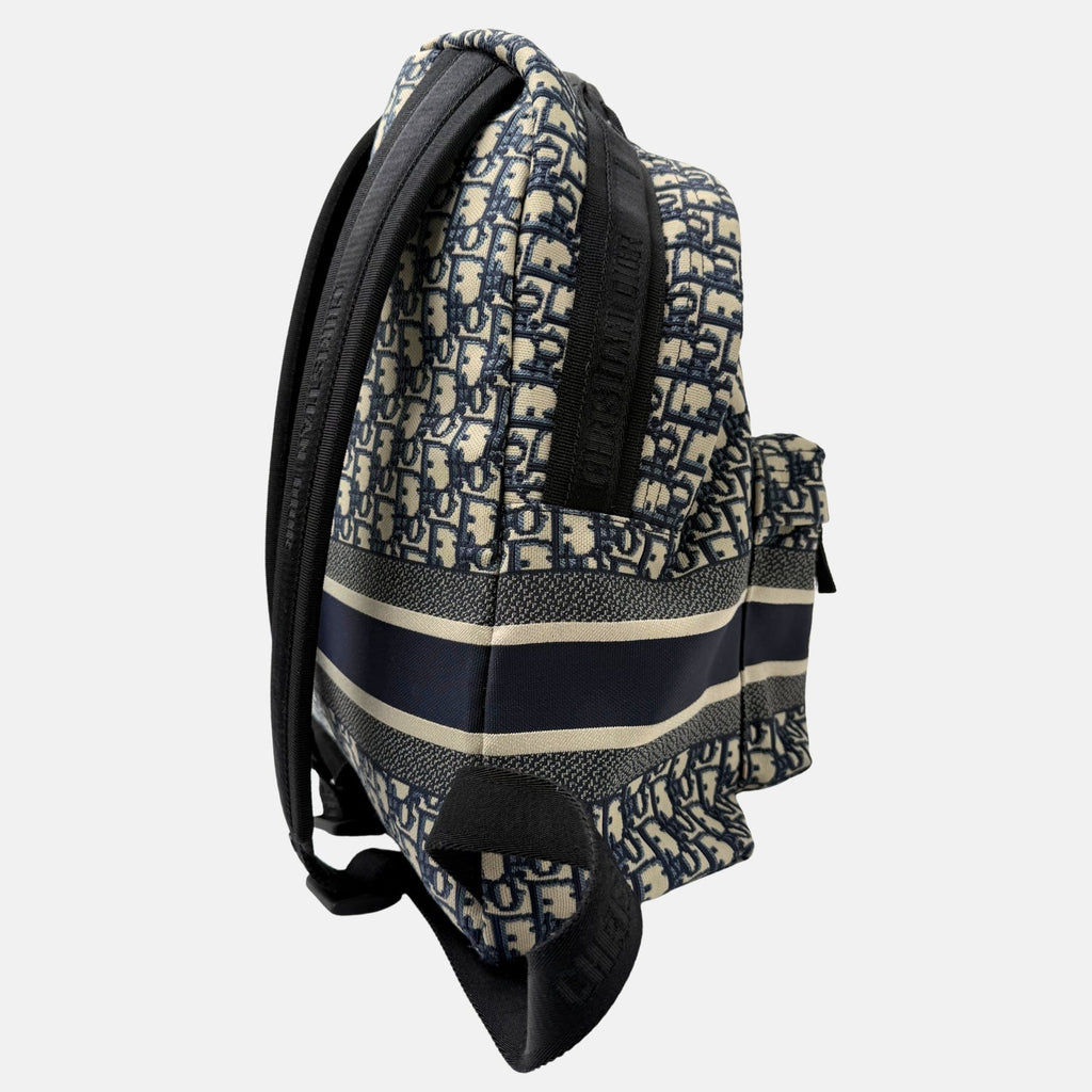 Explorer Backpack Blue Oblique Jacquard
