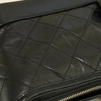 Chanel Gabrielle Small Black with Gold Hardware