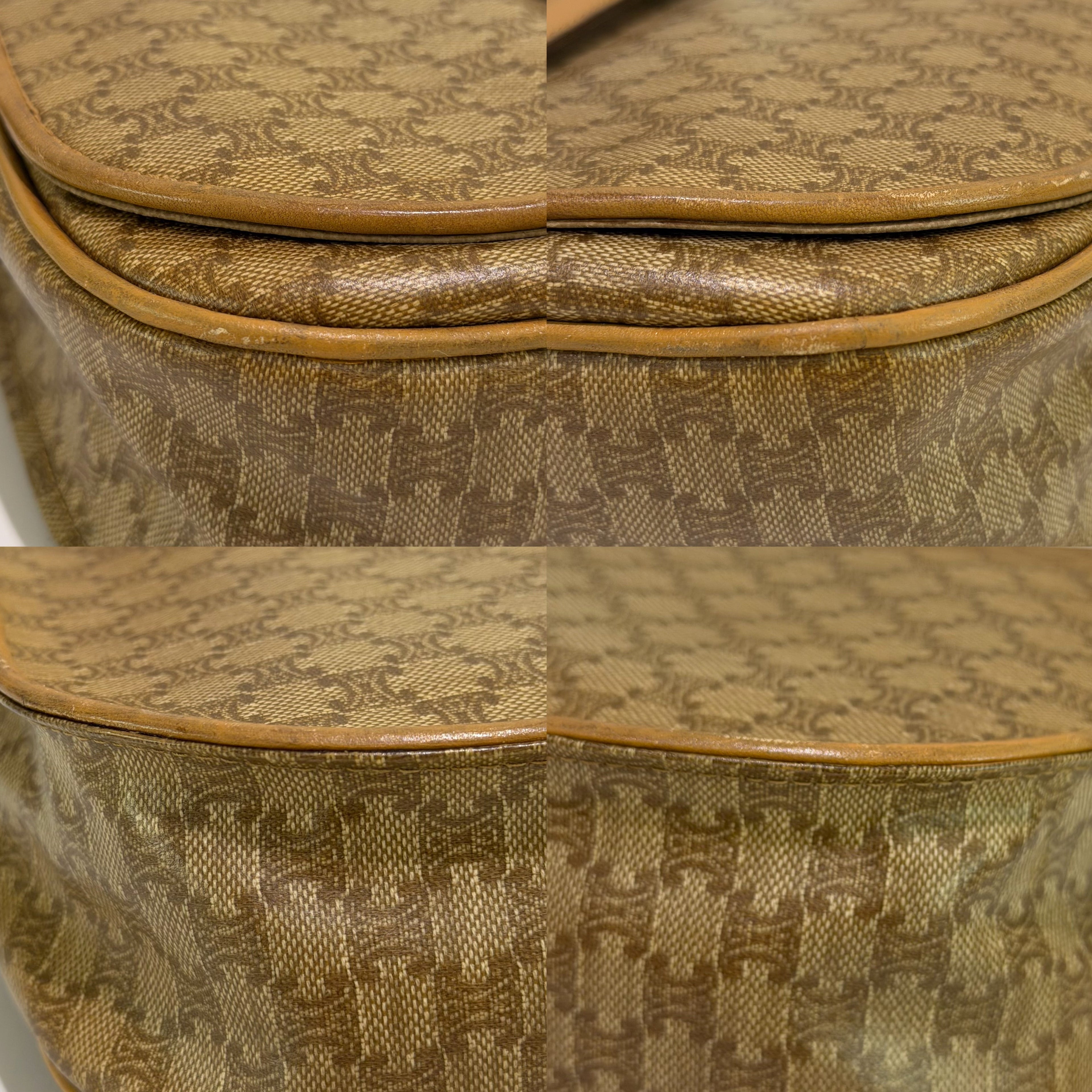 Celine Triomphe Saddle Bag Vintage