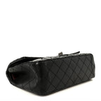 Aged Calfskin Quilted 2.55 Reissue 225 Flap Black