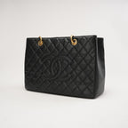 Chanel Grand Shopping Tote (GST) Caviar Black 2014