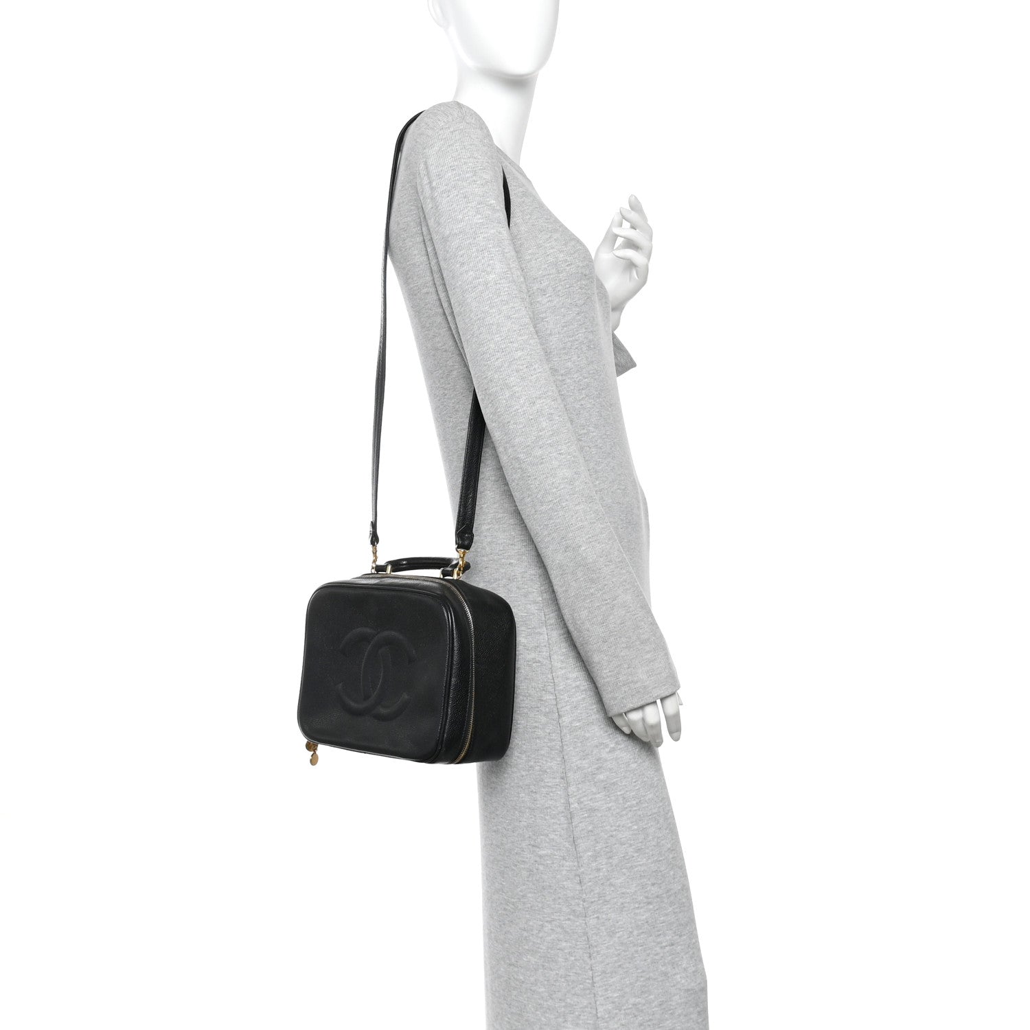 Caviar Timeless CC Vanity Case Black