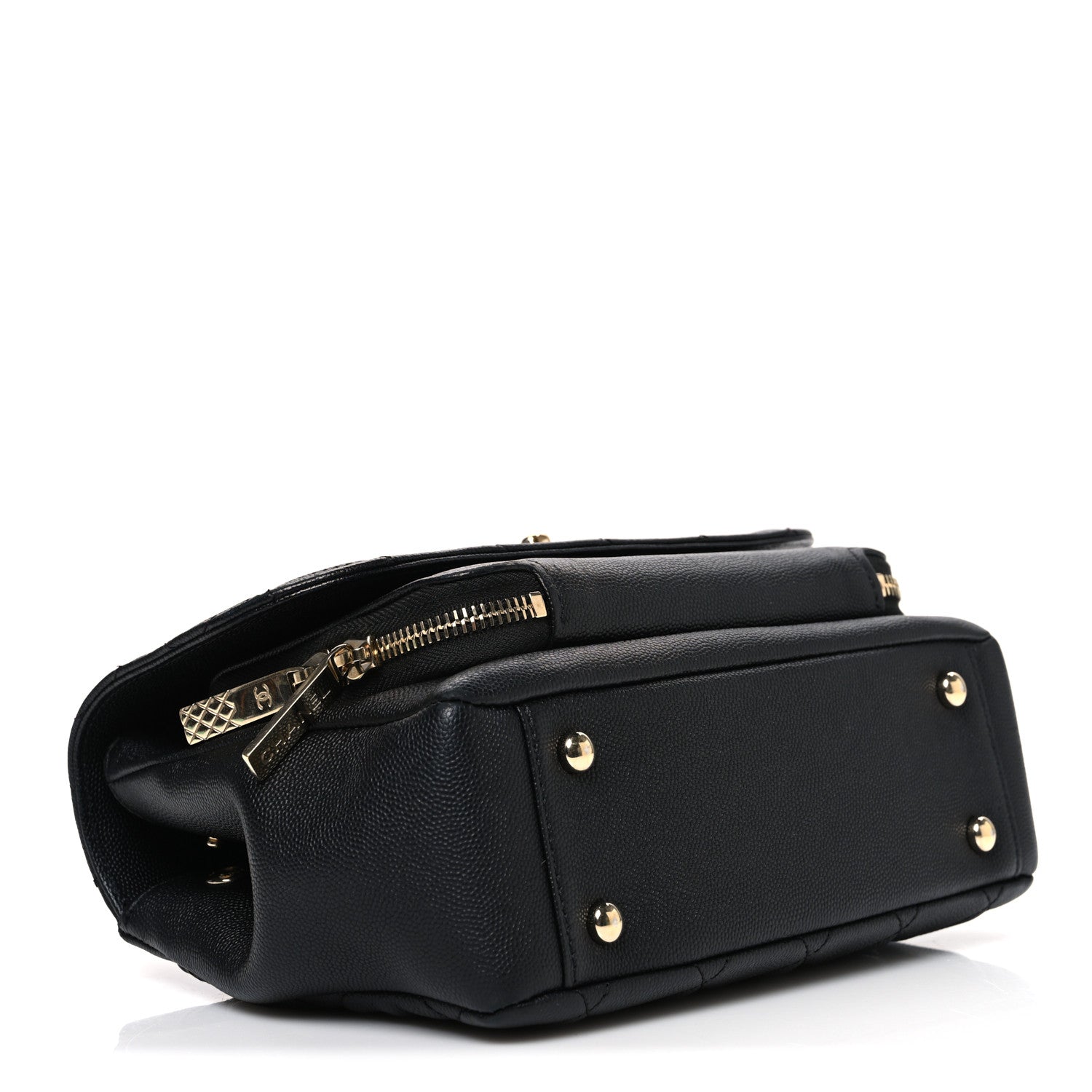 Caviar Quilted Medium Business Affinity Flap Black