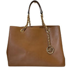 Handbag Designer By Michael Kors In Brown, Size:Medium