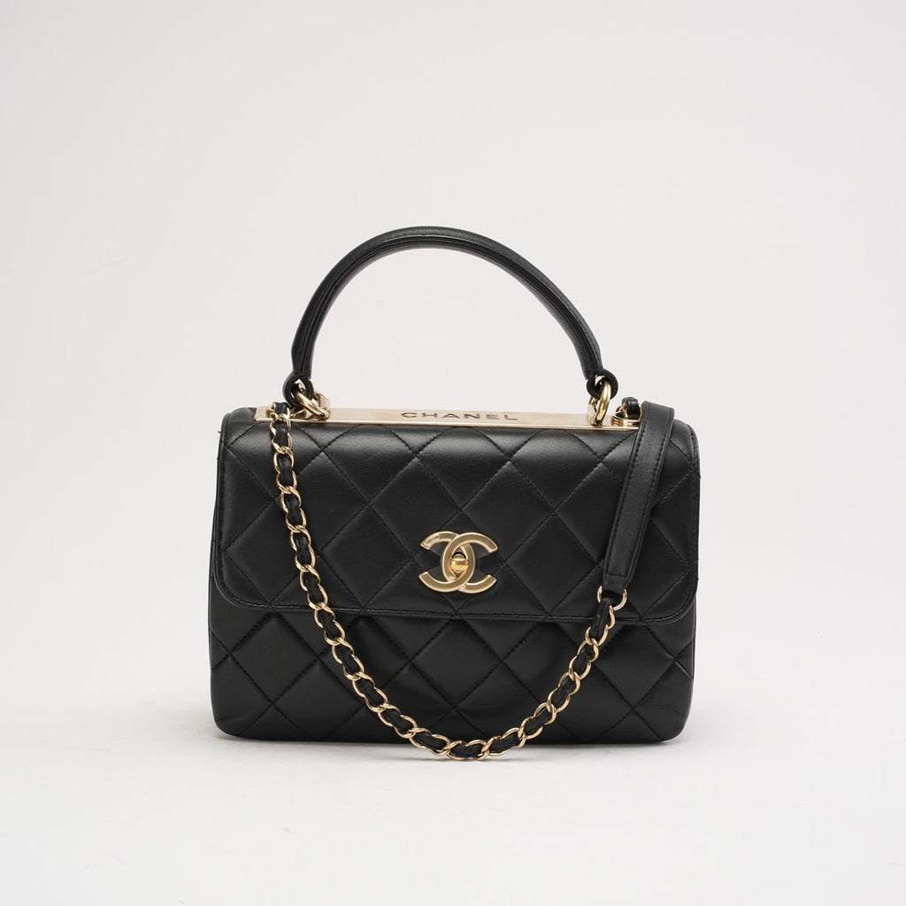 Chanel Medium Trendy CC Lamb Black 2018