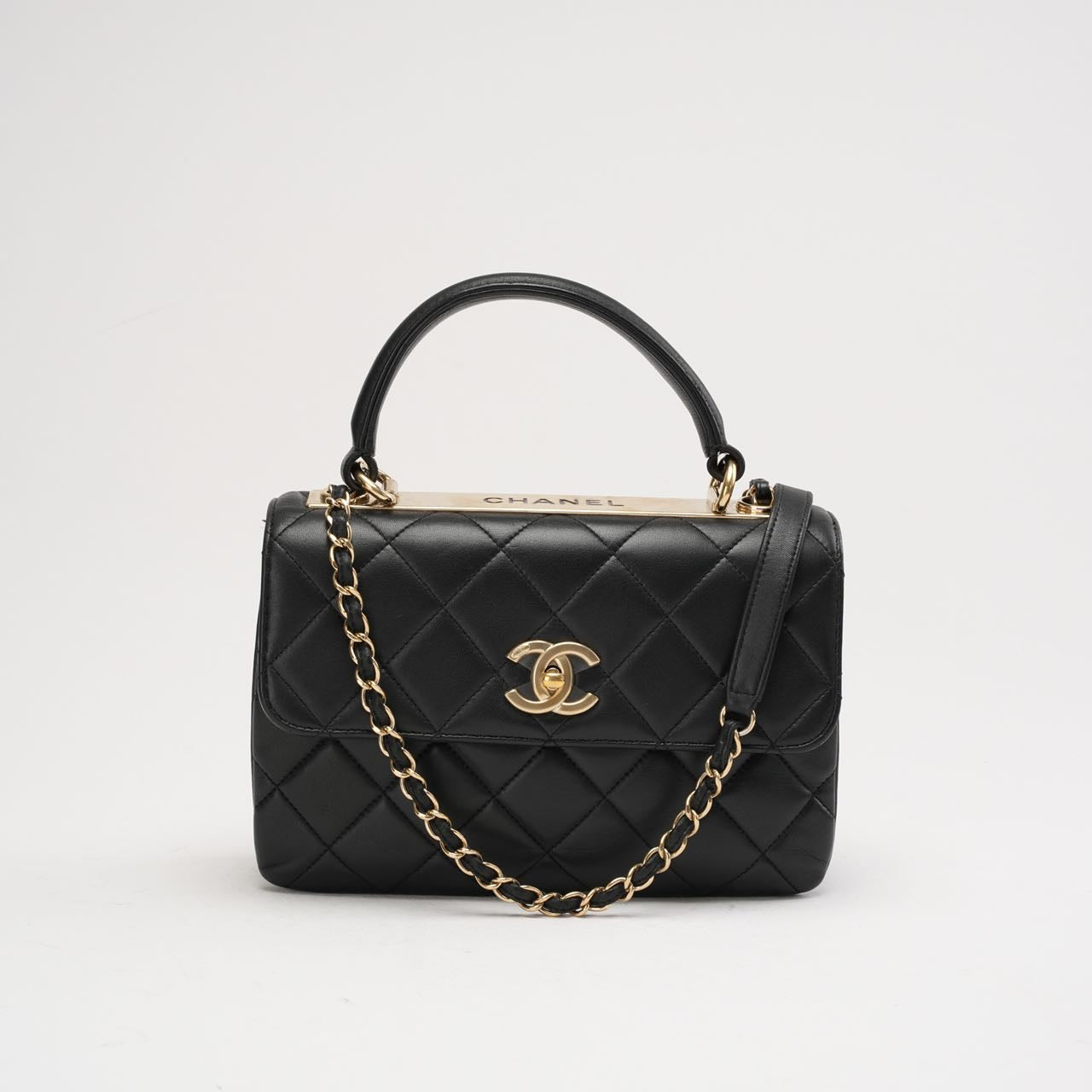 Chanel Medium Trendy CC Lamb Black 2018