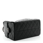 Caviar Quilted Small Chanel 25 Handbag Black