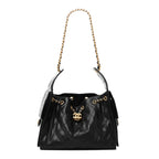 Caviar Quilted Small Chanel 25 Handbag Black