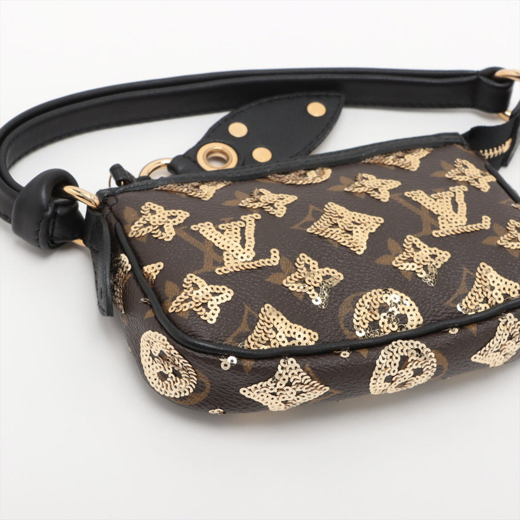 Louis Vuitton Sequins Eclipse Mini Pochette Bag