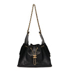 Caviar Quilted Small Chanel 25 Handbag Black