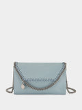 Ice Blue Falabella Wallet Crossbody
