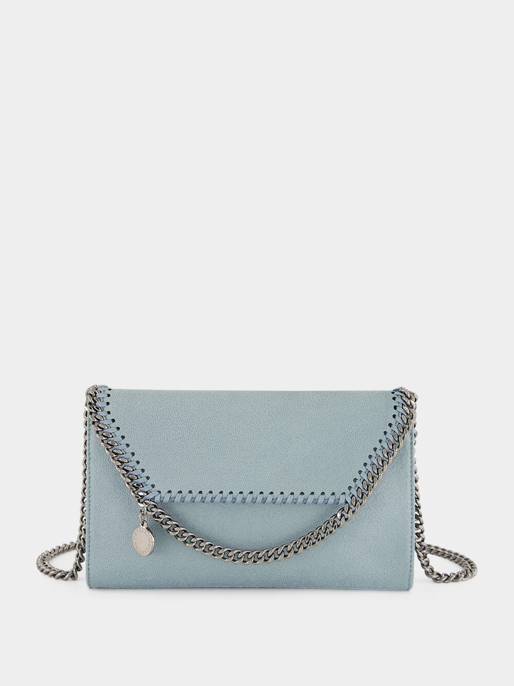 Ice Blue Falabella Wallet Crossbody