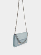 Ice Blue Falabella Wallet Crossbody