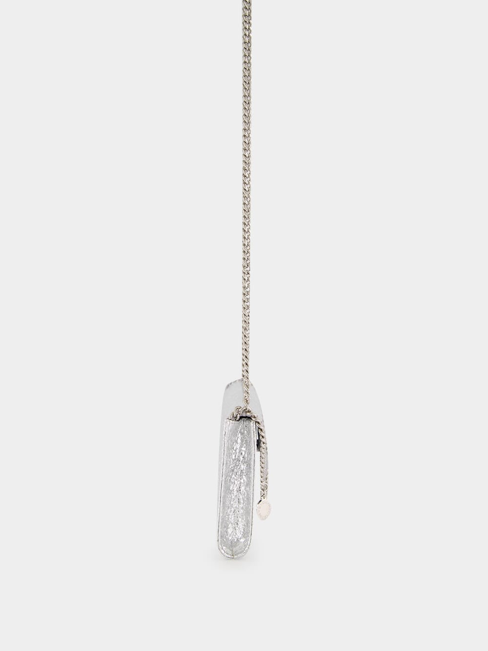 Silver Falabella Metallic Crossbody Bag