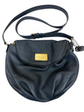 Crossbody Luxury Designer By Marc Jacobs In Black & Gold, Size:Medium