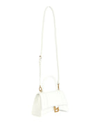 Balenciaga Womens Small Hourglass Top Handle Bag