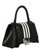 Balenciaga Womens Small  X Adidas Hourglass Top Handle Bag