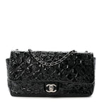 Patent Large Lucky Symbols Flap Black