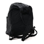 Nappa Nylon Intreccio Packable Backpack Black
