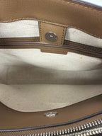 Handbag Designer By Michael Kors In Brown, Size:Large