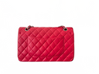 Chanel Timeless Red Medium Lambskin Flap Bag