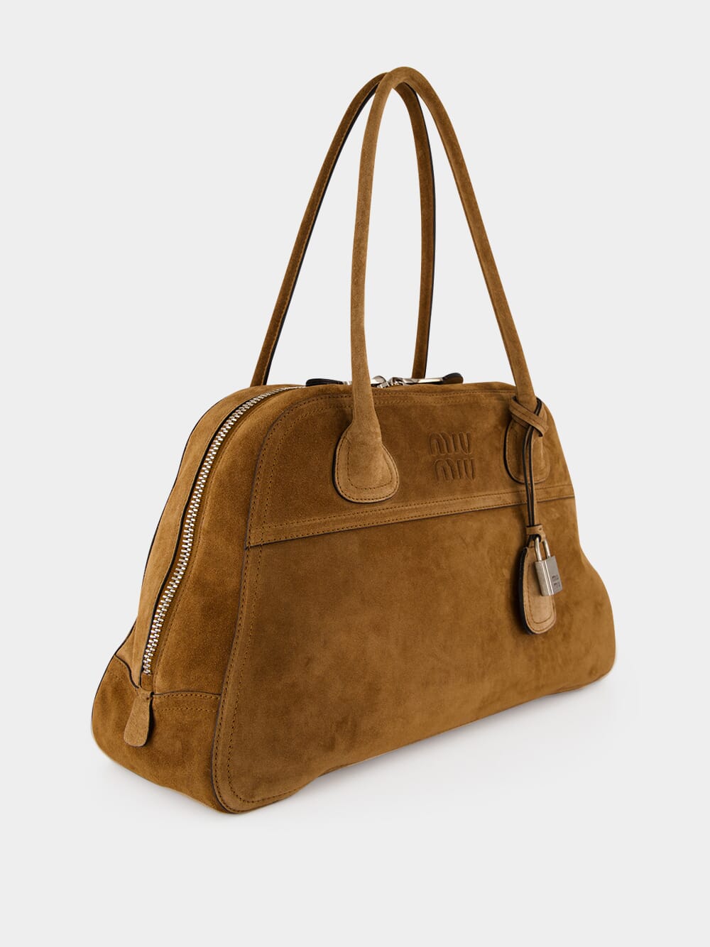 Cocoa Vivant Medium Suede Bag