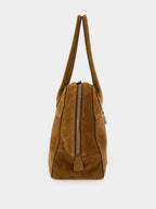 Cocoa Vivant Medium Suede Bag