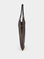 Coffee Brown Ivy Leather Shoulder Bag