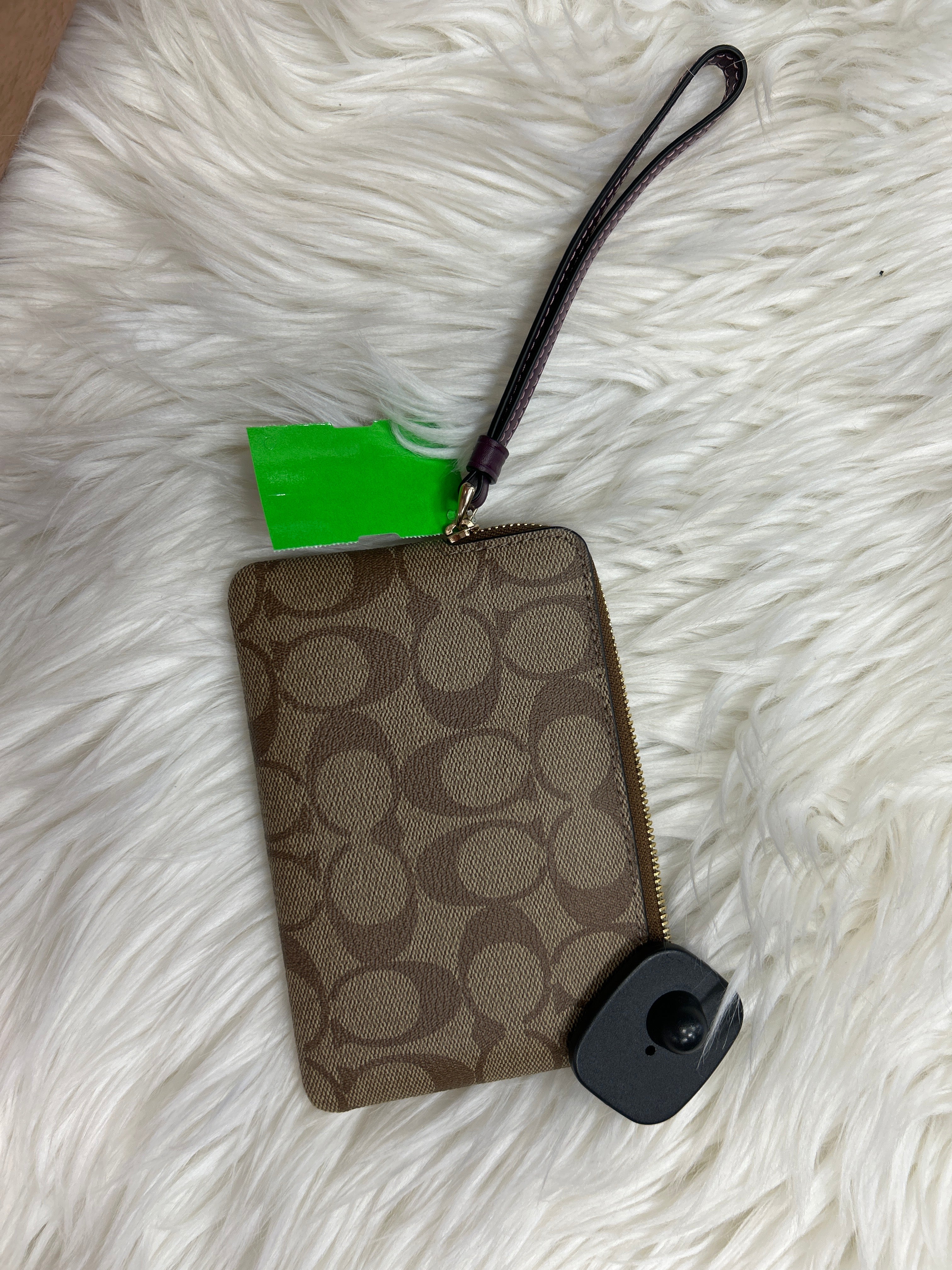 Wristlet Designer By Coach In Brown & Purple, Size:Medium