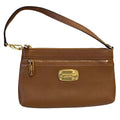 Wristlet Designer By Michael Kors In Brown, Size:Medium