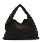 Suede Intrecciato Small Hop Fondant
