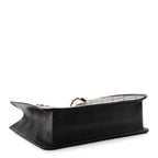 Caviar Quilted Sweet Classic Shopping Tote Black