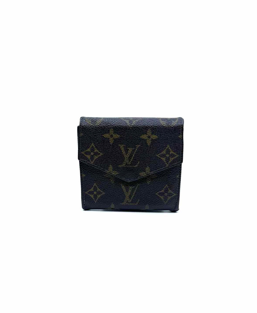 LOUIS VUITTON Brown Coated canvas Monogram Wallet