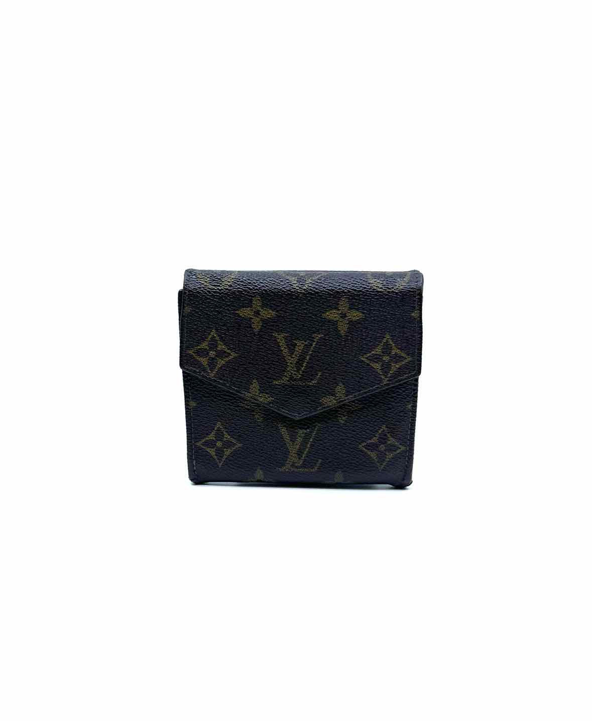 LOUIS VUITTON Brown Coated canvas Monogram Wallet
