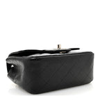 Caviar Quilted Mini Square Flap Black