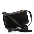 Spazzolato Calfskin Mini Classic BV Bag  Brown