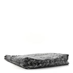 Printed Calfskin Quilted Chanel 22 Black