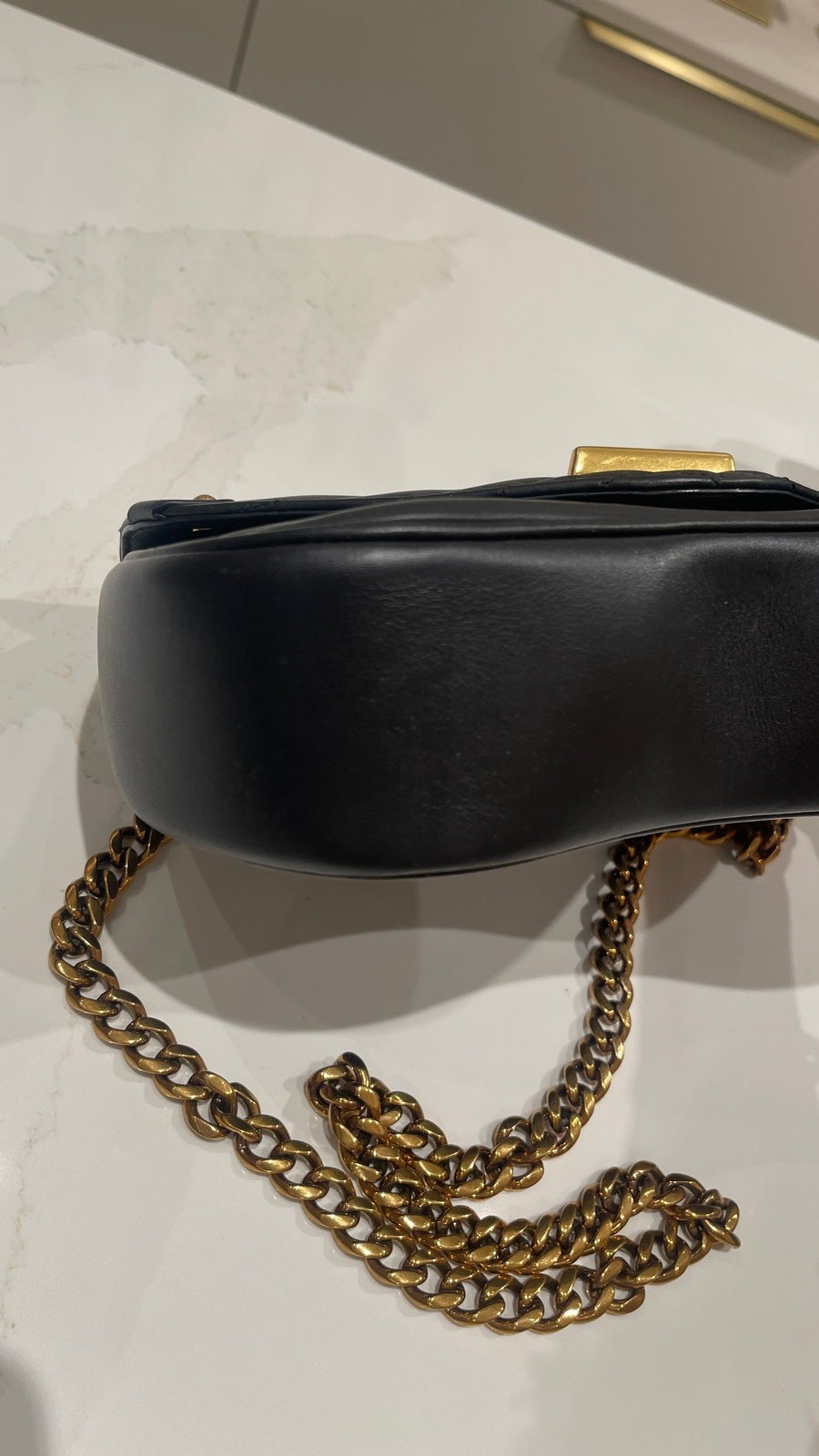 Louis Vuitton New Wave PM Quilted Calfskin Chain Bag