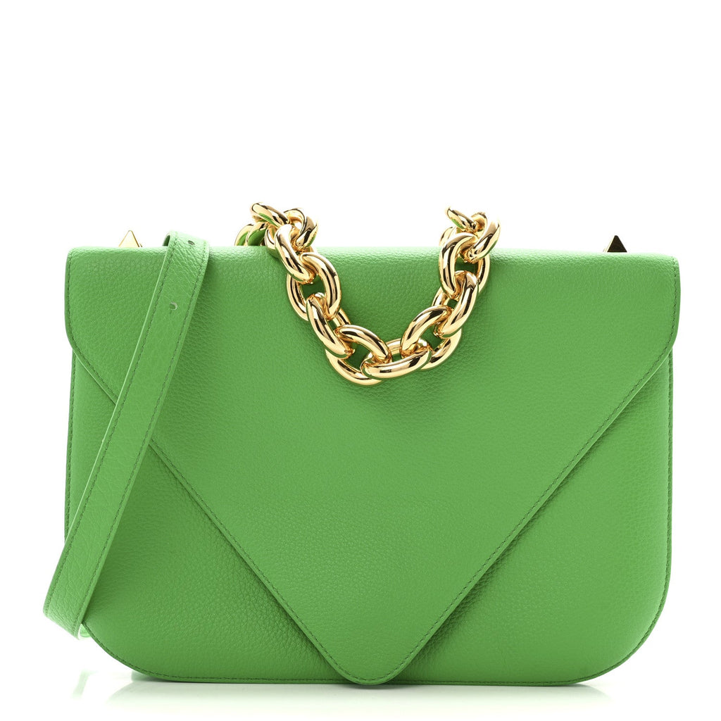 Calfskin Mount Envelope Bag Parakeet