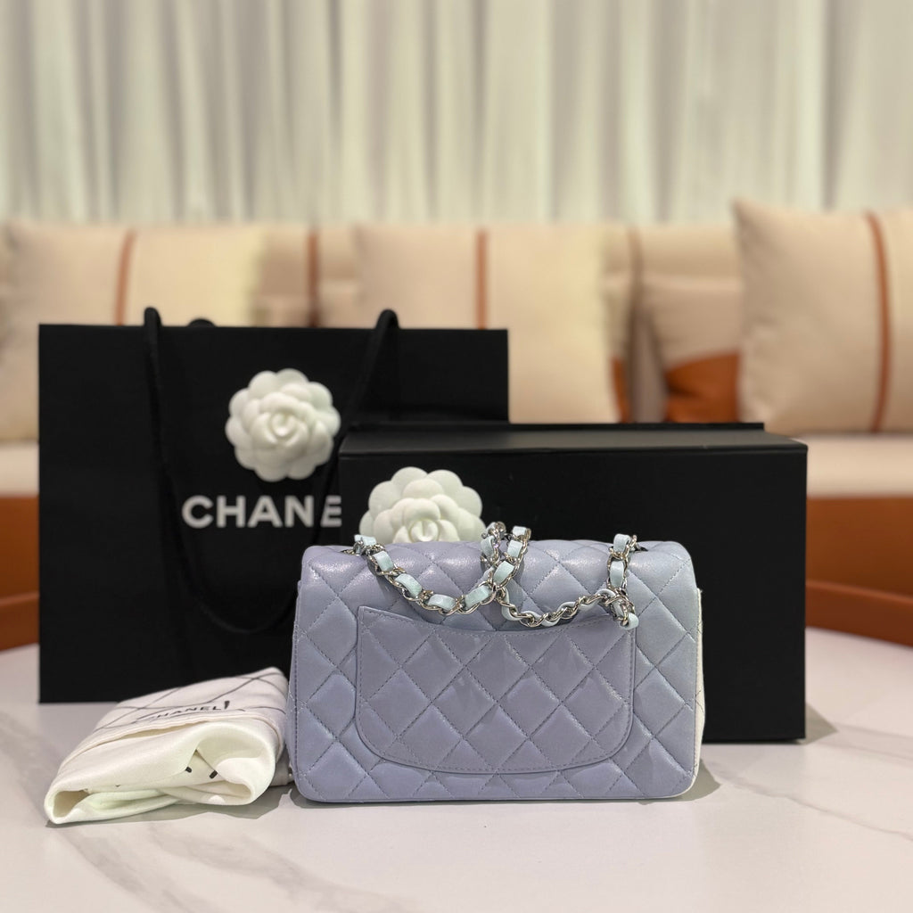 CHANEL CF MINI GRADIENT LAMBSKIN BAG – CHIP VERSIO