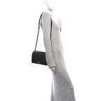 Caviar Quilted Medium Boy Flap Black