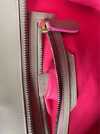 CELINE Calfskin Mini Luggage in Beige