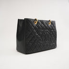 Chanel Grand Shopping Tote (GST) Caviar Black 2014
