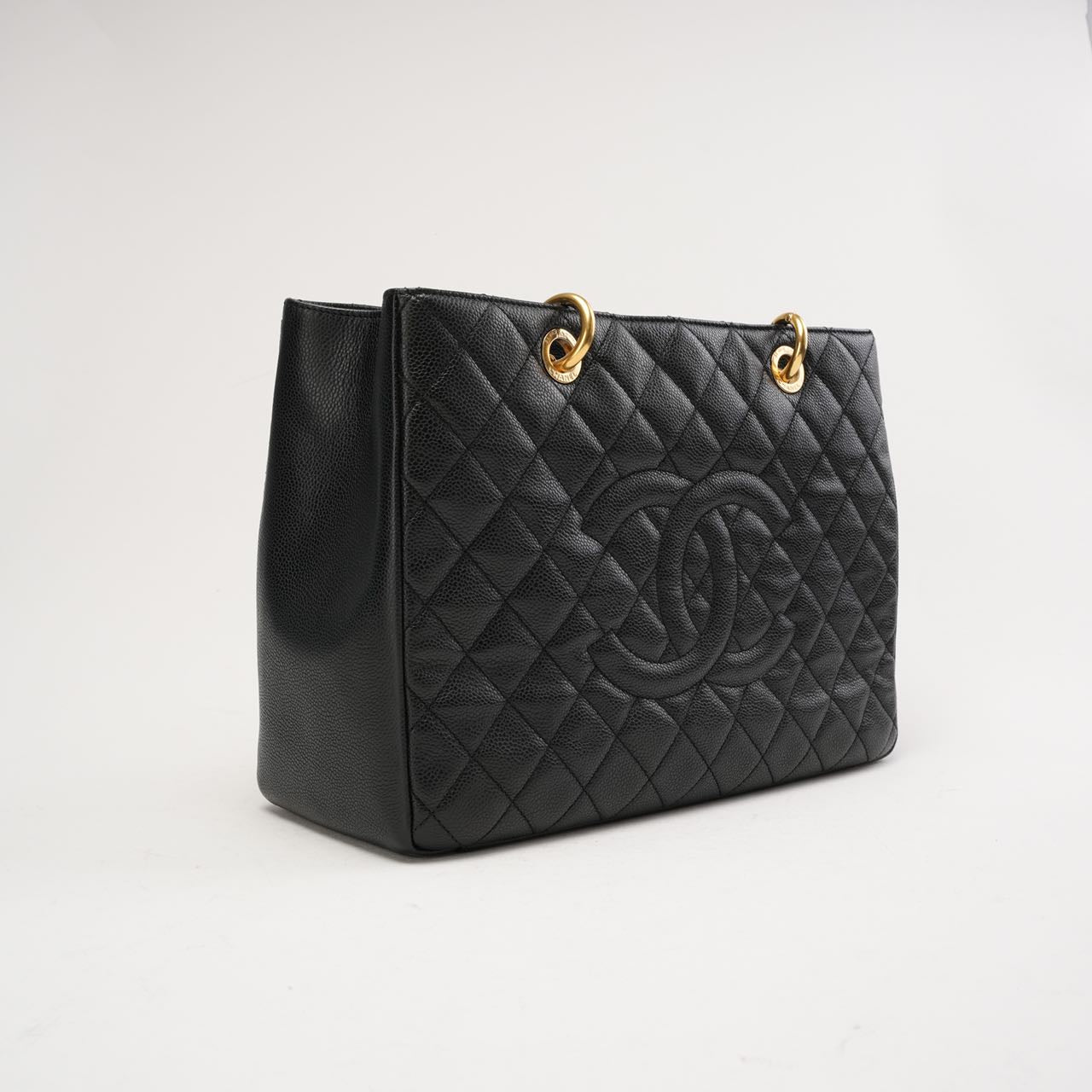 Chanel Grand Shopping Tote (GST) Caviar Black 2014